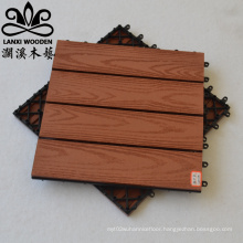 New technology WPC 3D embossed composite decking